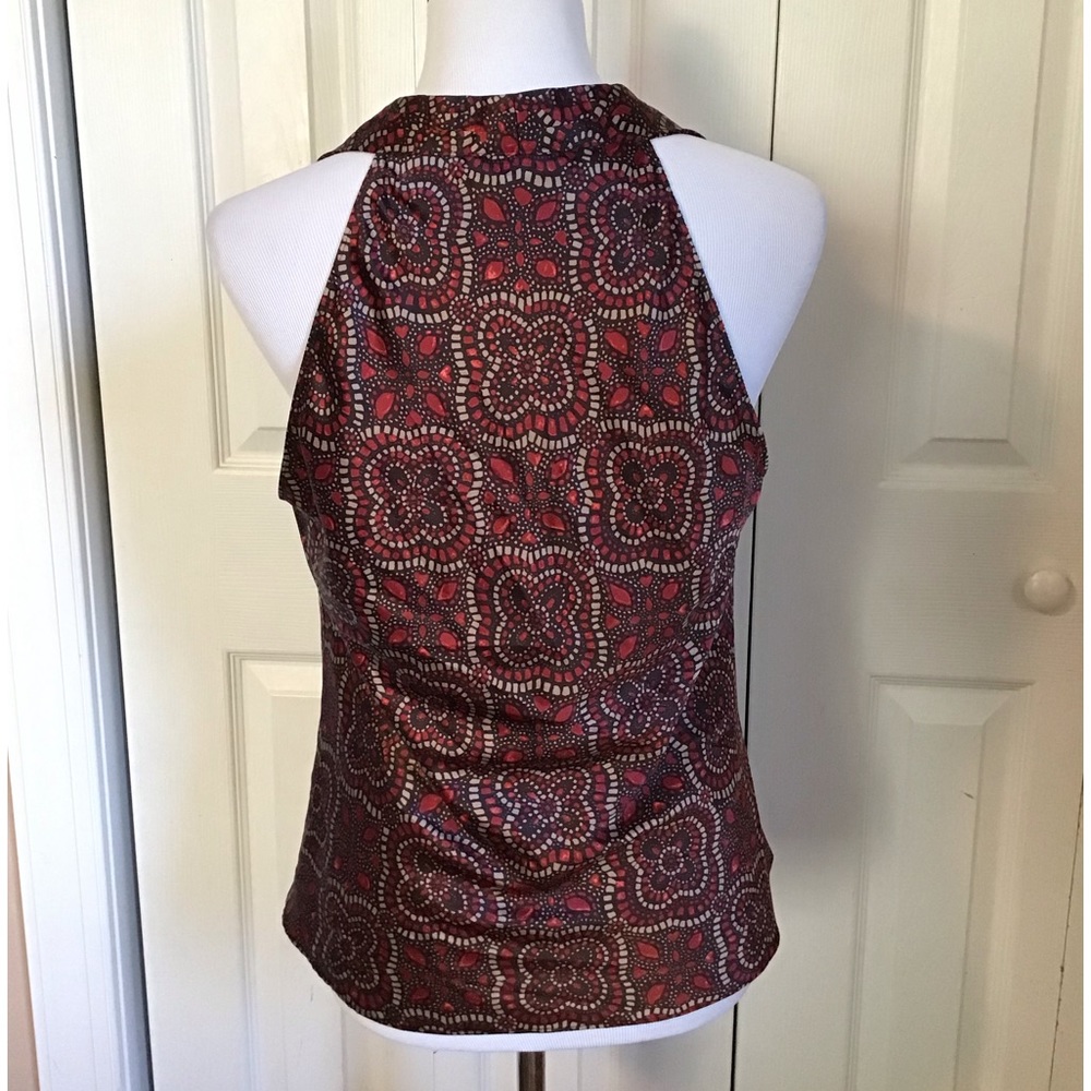 Worthington Silky Halter Like Sleeveless Top Sz 14 - Picture 2 of 7